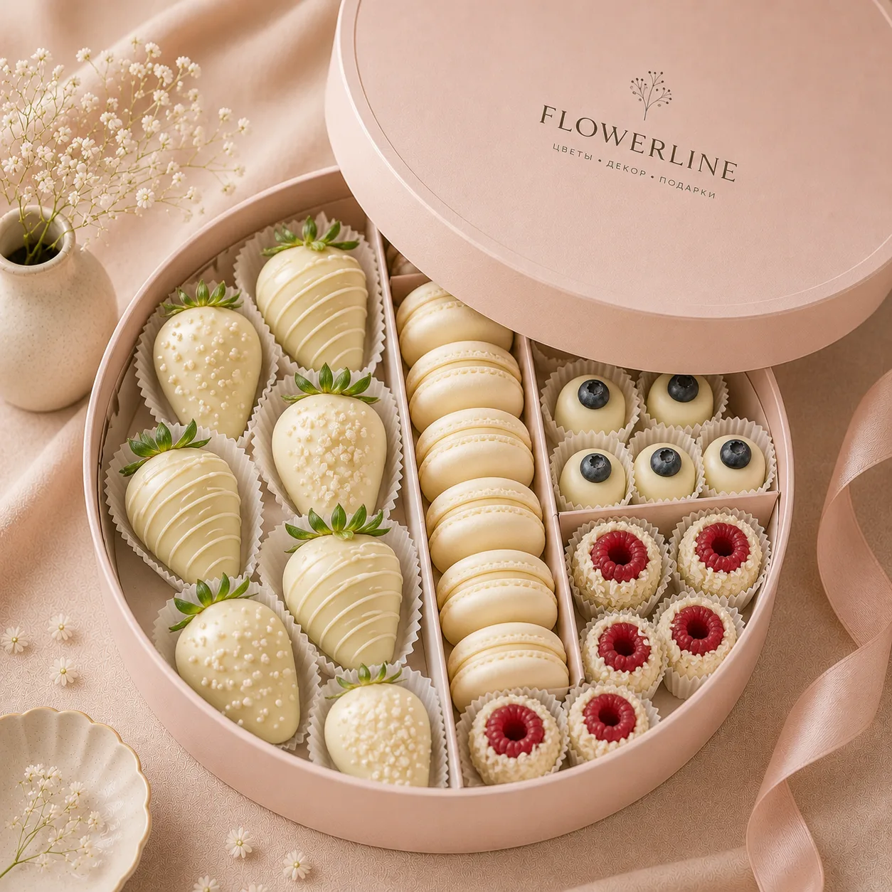 White Velvet Box